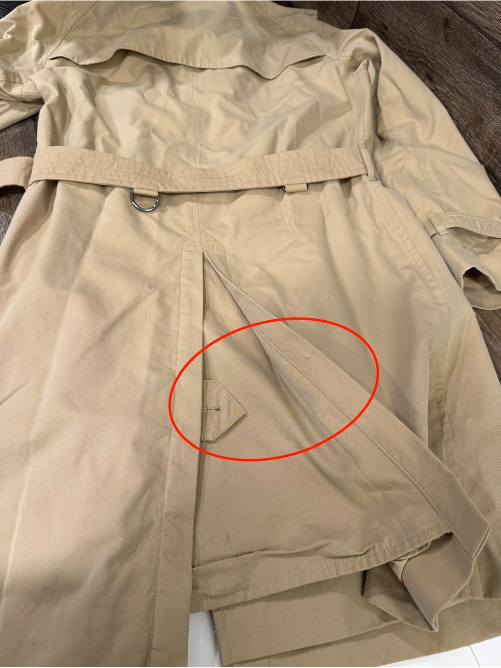 Burberry London Women's Beige Belted Trench Coat Nova Check Lined Classic Jacket - Picture 16 of 16